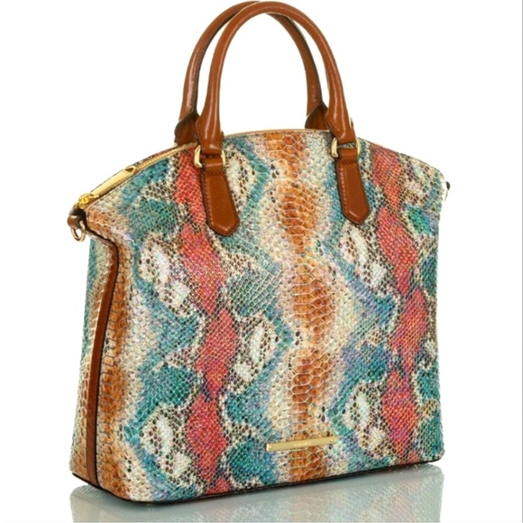 Gorgeous Brahmin Large Duxbury Satchel Bag - Picture 3 of 16